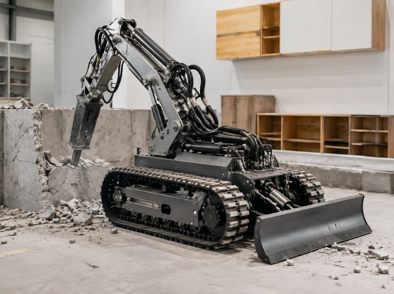南关区破拆机器人专用履带底盘